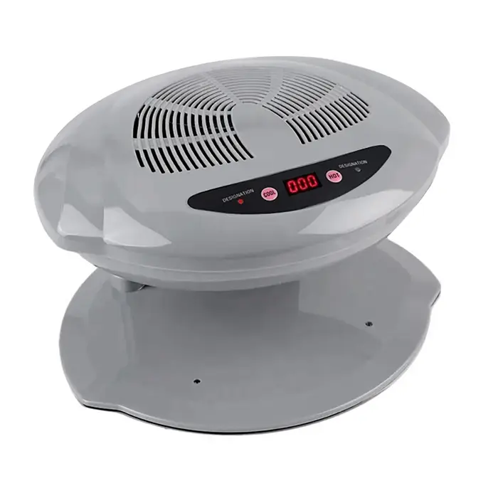 Sèche-ongles Sèche-cheveux avec fonction automatique d'air chaud et froid Outils pour ongles adaptés au durcissement