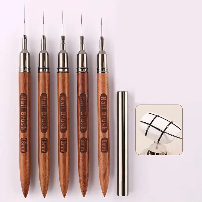 Ensemble de pinceaux pour ongles