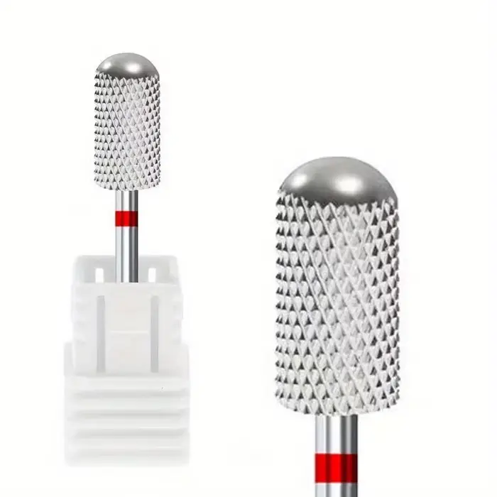 Foret à ongles en carbure de tungstène, 1 pièce, fraise rotative, coupe-ongles, perceuse électrique 