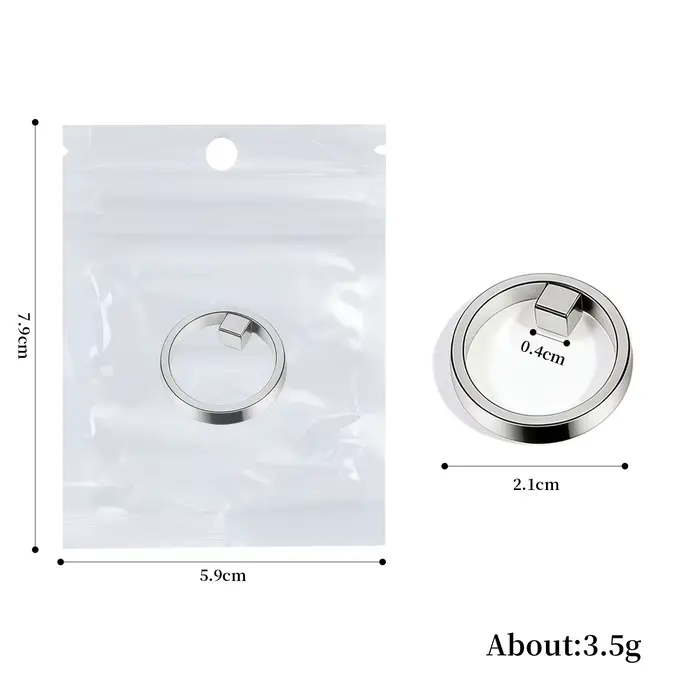 Outil aimanté circulaire pour gel œil de chat, aimant œil de chat creux effet trou noir, anneau magn