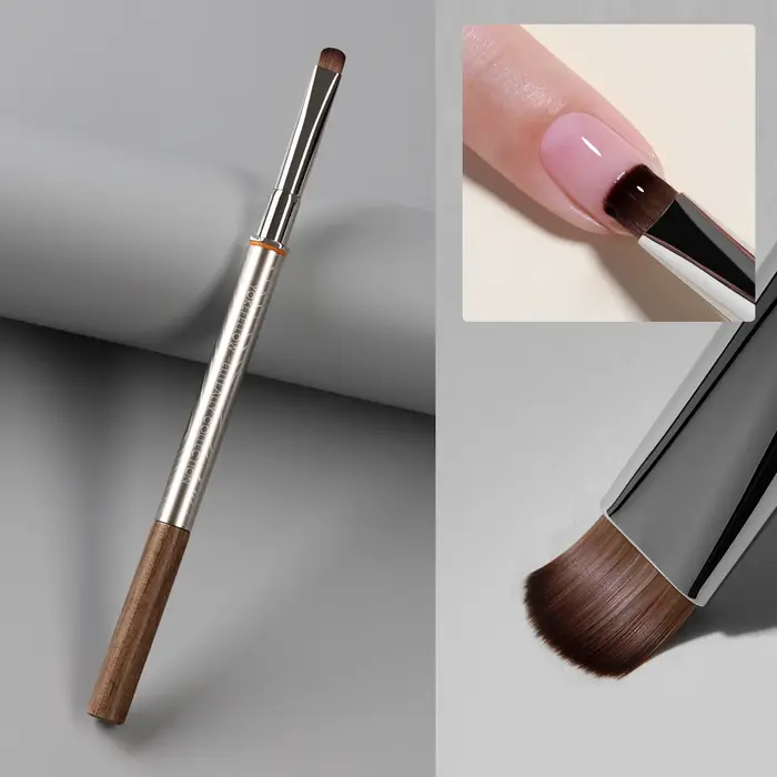 Pinceaux à ongles YOKEFELLOW 2-en-1 : Pinceau pour French Manucure