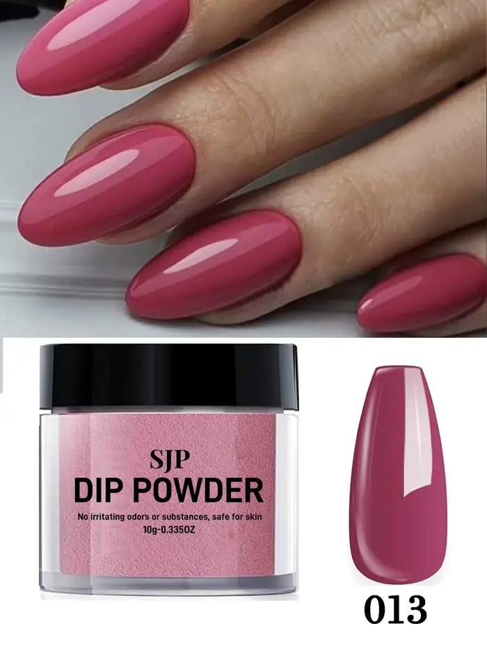 Poudre de trempage de couleur, poudre de trempage d'ongle de 10 G pour la manucure française, adapté
