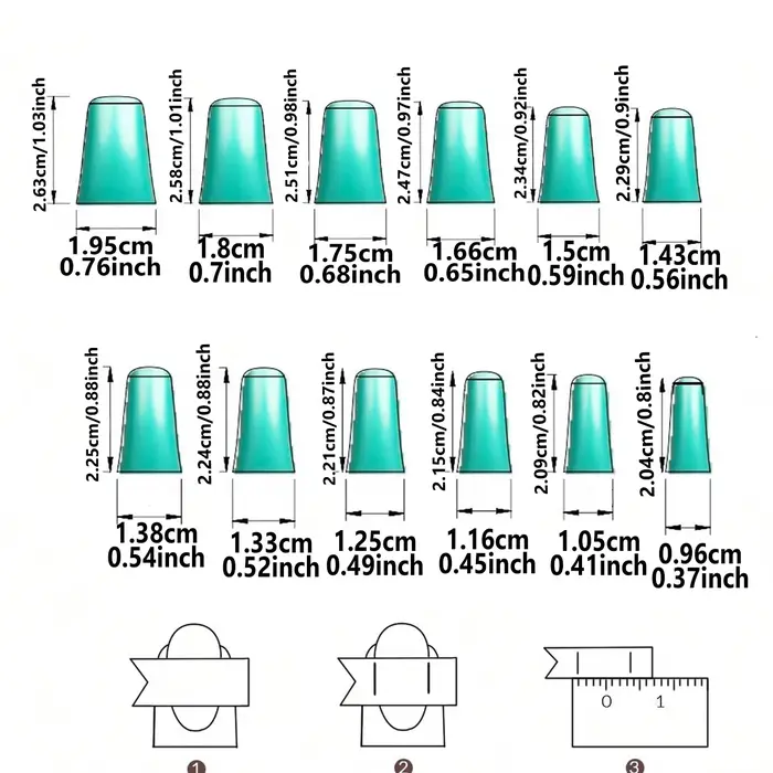 144 pièces de faux ongles