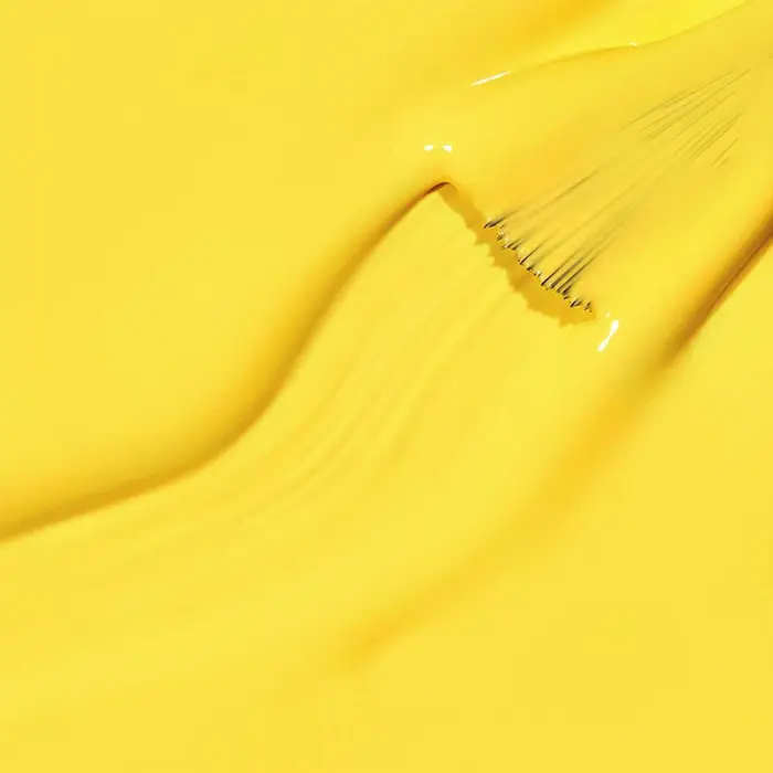 Vernis à ongles gel jaune semi-permanent UV LED