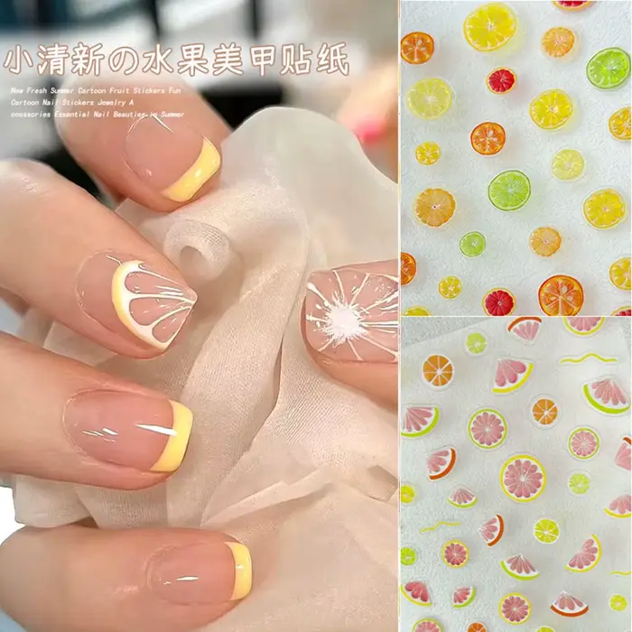 Autocollants 3D pour les ongles