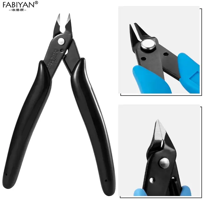 Coupe-ongles en acier inoxydable, dissolvant de strass, pince coupante, ciseaux à chaîne, outils de 