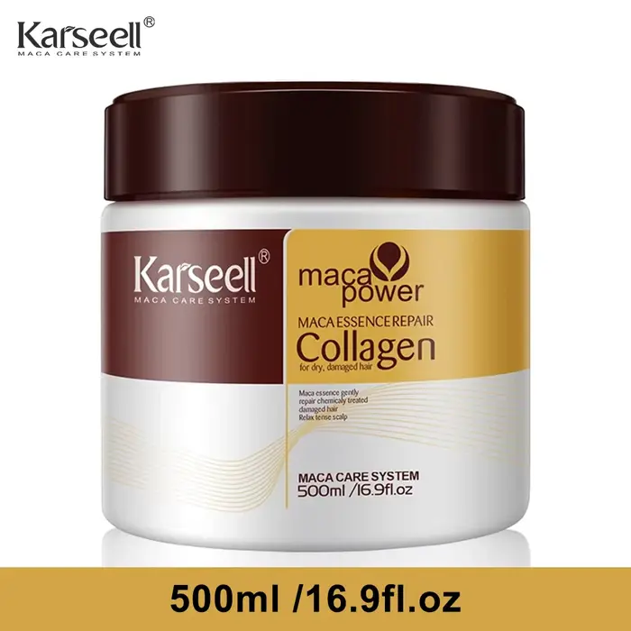 Karseell traitement capillaire au collagène réparation profonde conditionnement huile d'argan masque