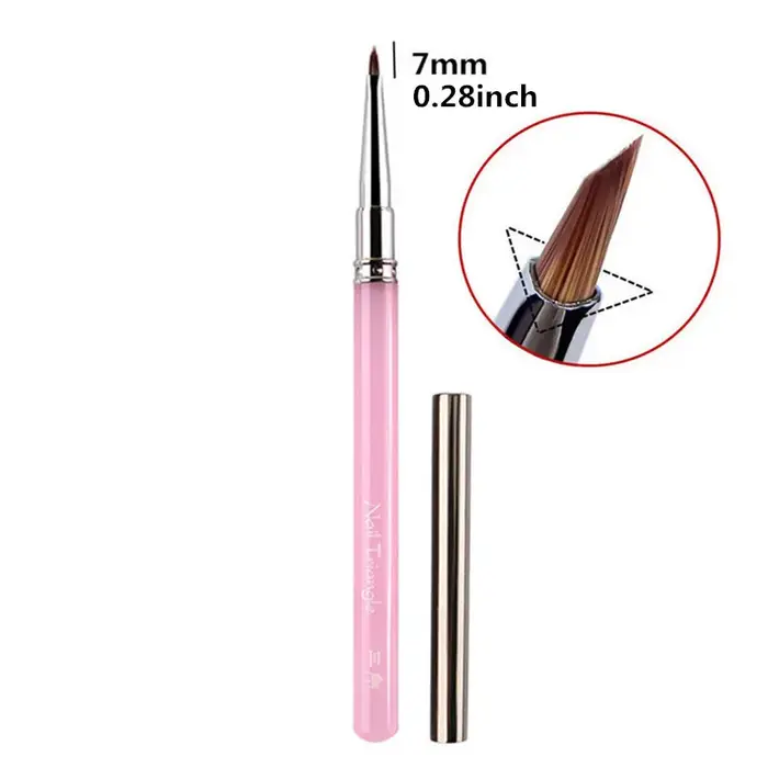 Pinceau à ongles triangulaire 8Style pour nail art