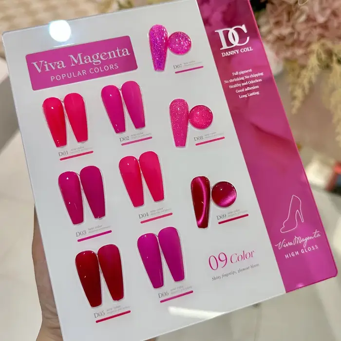 Ensemble de Verhéritage à Ongles Gel UV 9