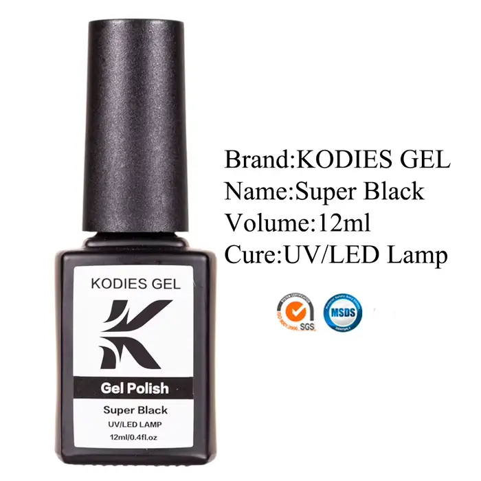KODIES GEL-Verhéritage à Ongles Super Noir
