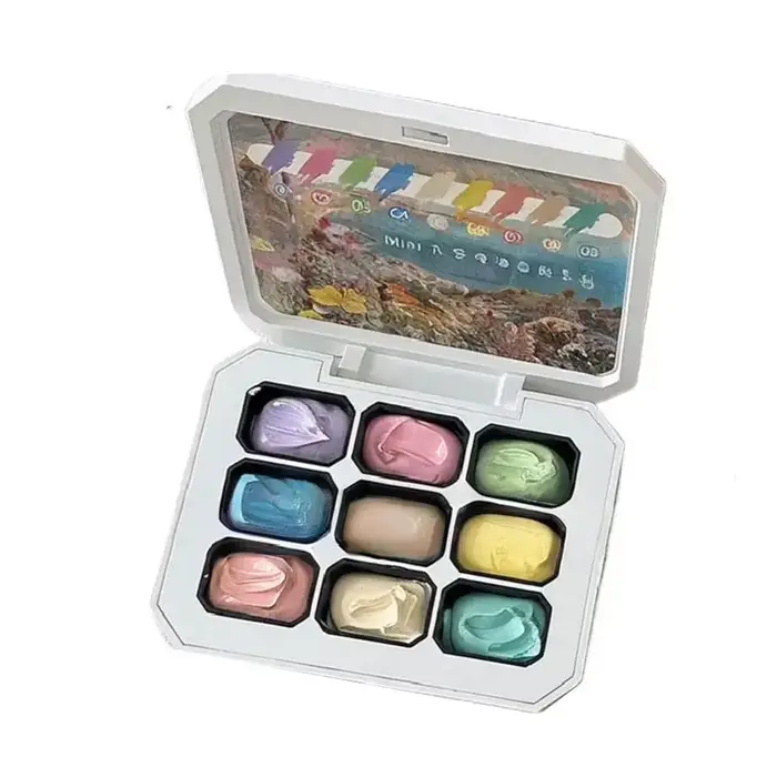 Vernis à ongles Gel, 9 couleurs, dessin 3D, modélisation, peinture à l'huile, sans lingette, colle, 