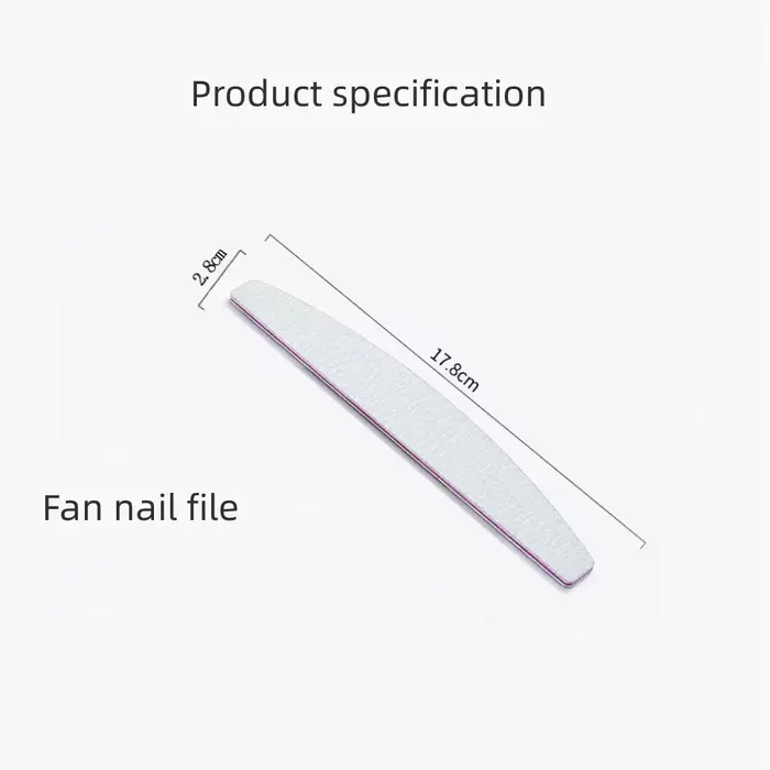 Lime à ongles professionnelle réutilisable
