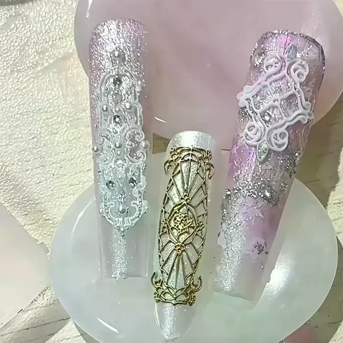 Moule à ongles en Silicone