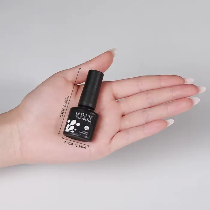 LILYCUTE – Lot de 6 vernis à ongles en gel DIY 7 ml