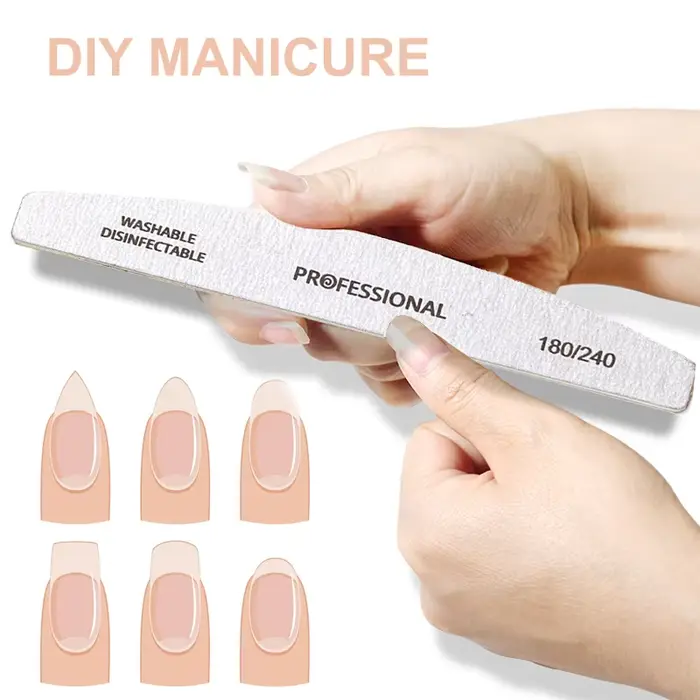Limes à ongles professionnelles en bois