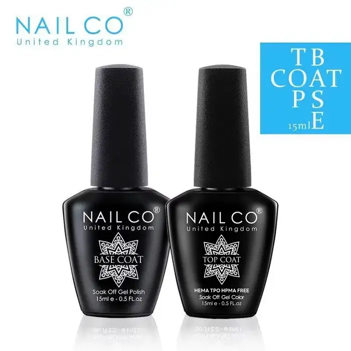 NAILCO 15ml couche de finition couche de Base Gel apprêt pour ongles dissolvant de Gel Nail Art vern