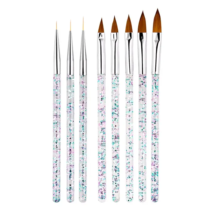 Pinceaux pour Nail Art, ensemble d'outils pour Nail Art, outils de pointage des ongles, brosse anti-