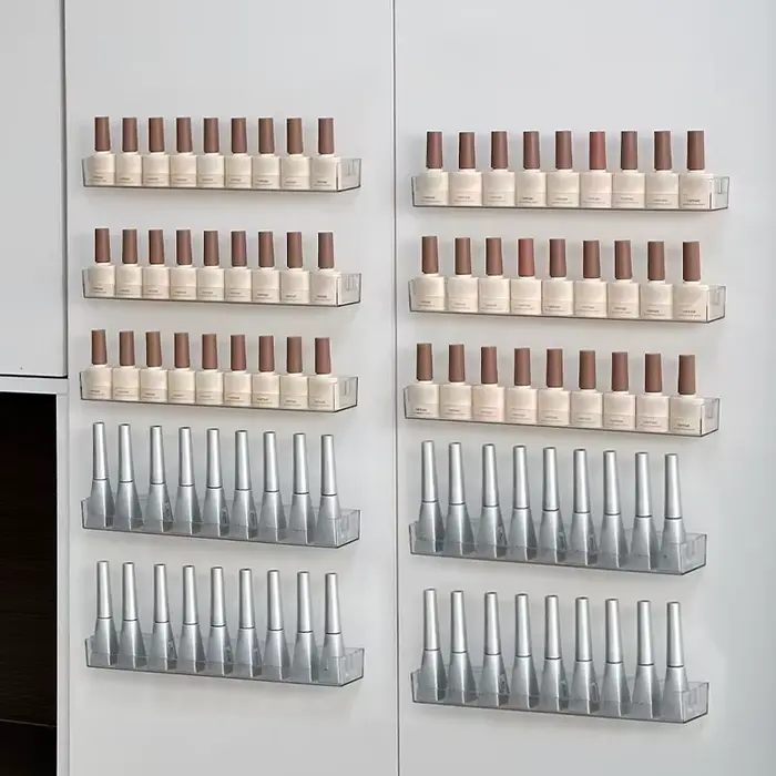 Présentoir Transparent pour Verres et Pinceaux Cosmétiques