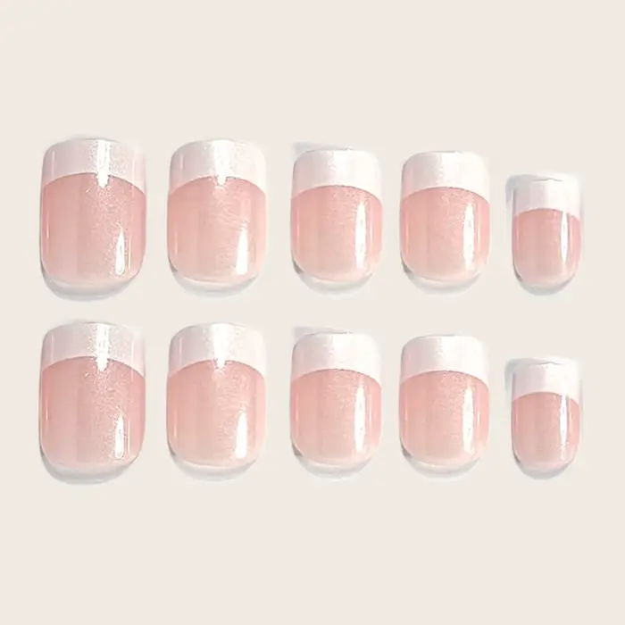 Faux ongles courts et moyens pour femmes et filles