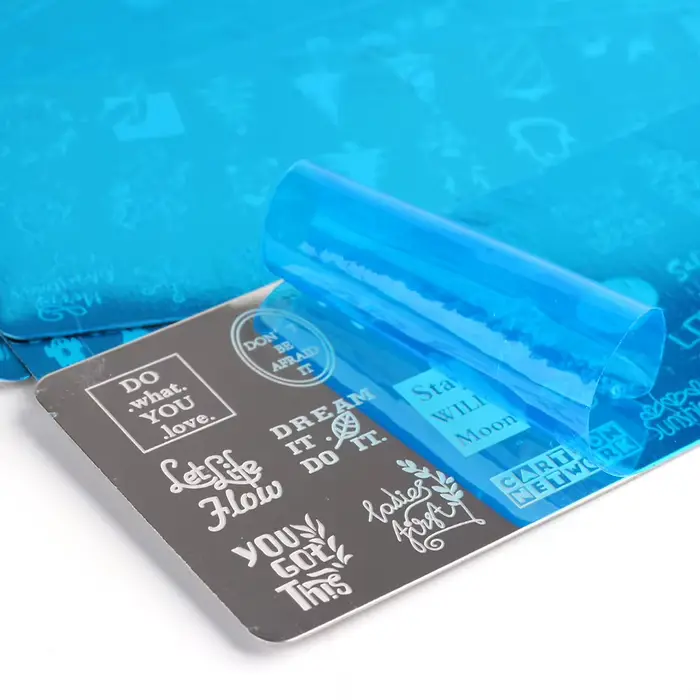Plaque de stamping pour ongles