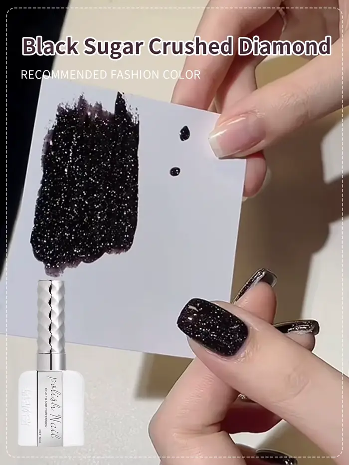 Vernis à ongles Gel noir cassé