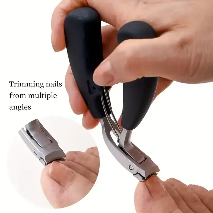Coupe-ongles robuste, empêche les éclaboussures