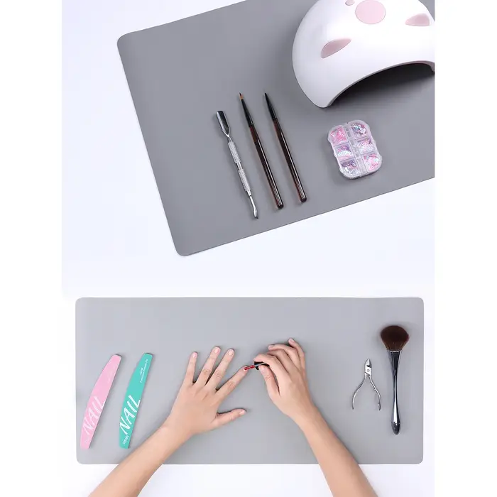 Tapis de table pour nail art