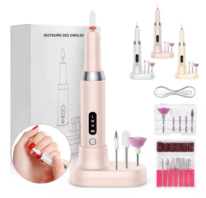 Perceuse à ongles électrique – Outil professionnel de manucure/pommisme pour le limage