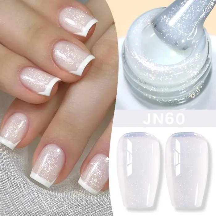 BORN PRETTY 10ml Gel Magnétique Effet Chat Blanc Fluide Ultra Brillant Soak Off UV Gel