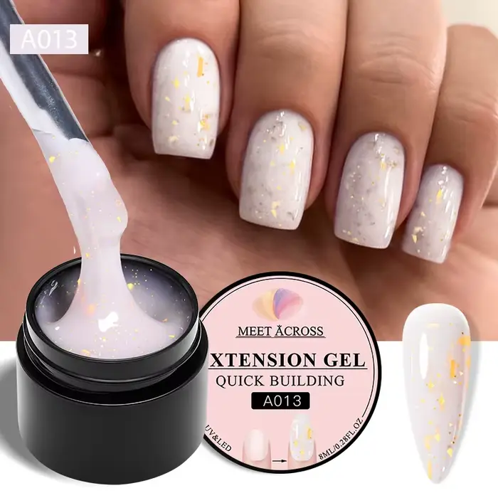 6pc bébé Boomer Extension ongles Gel vernis ensemble UV LED Semi Permanent constructeur Nail Art Gel