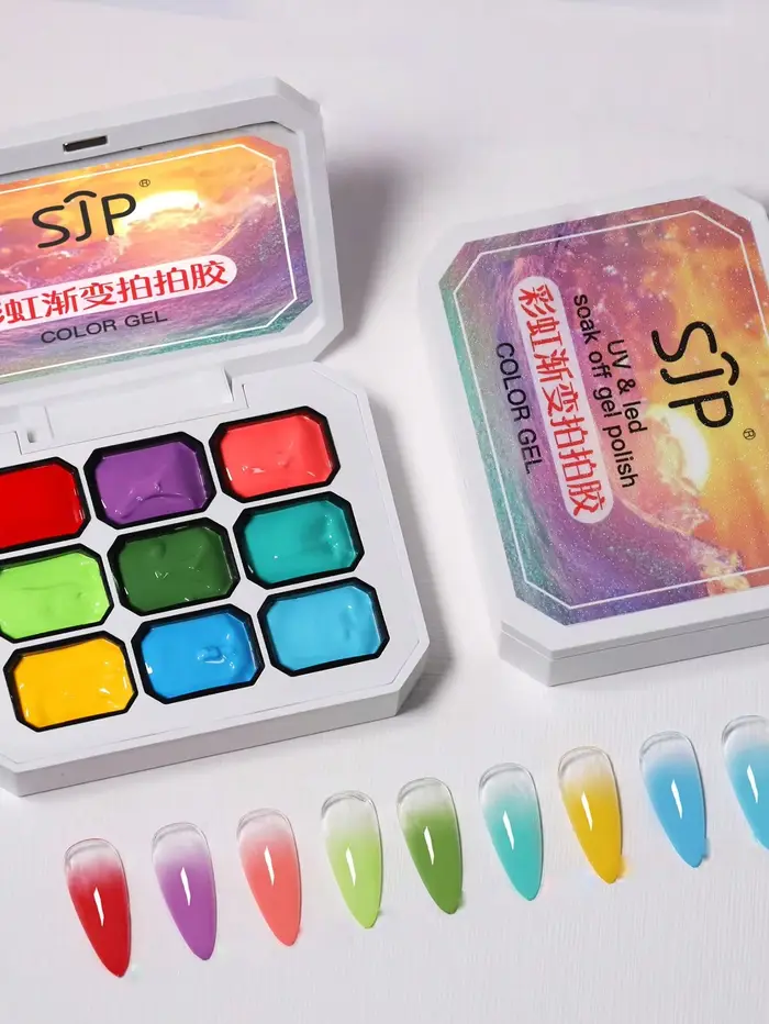 Gel UV et blush solide Y2K Dopamine 9 couleurs estivales