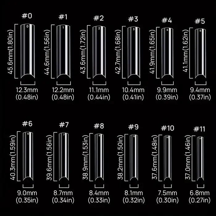 Pointes d'ongles en boîte pour pipe à eau, tête carrée française, cercueil extra long, demi-couvertu