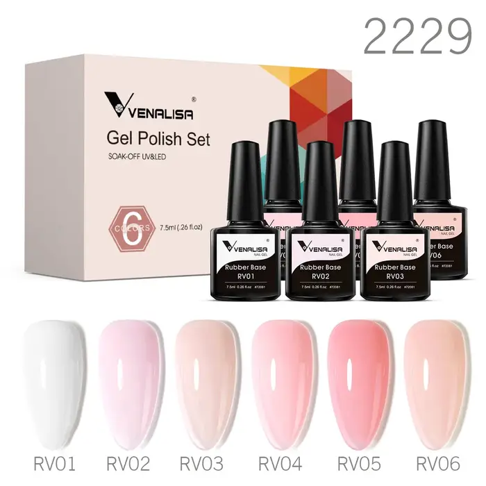 VENALISA – ensemble de vernis Gel Semi-Permanent