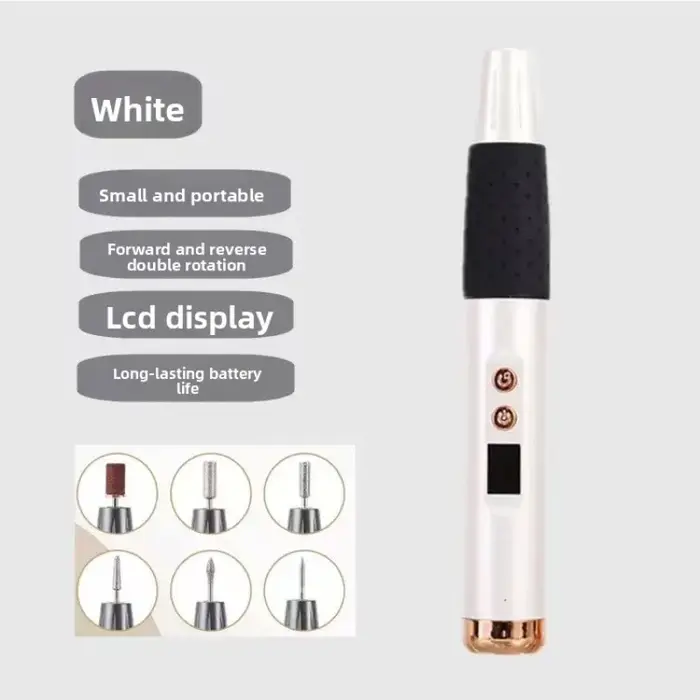 Stylo de polissage rechargeable pour ongles
