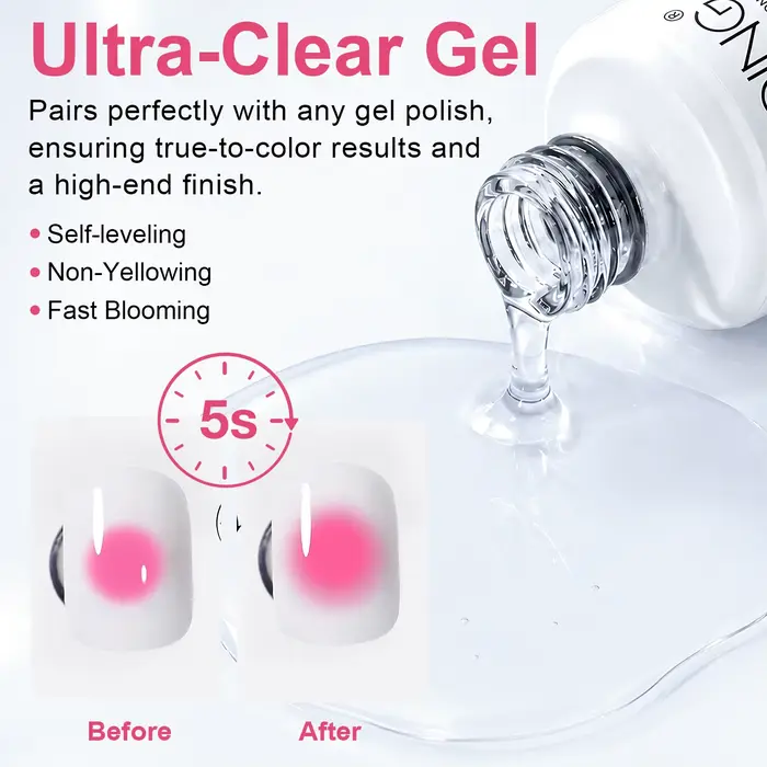 Gel fleuri pour ongles de 15ml