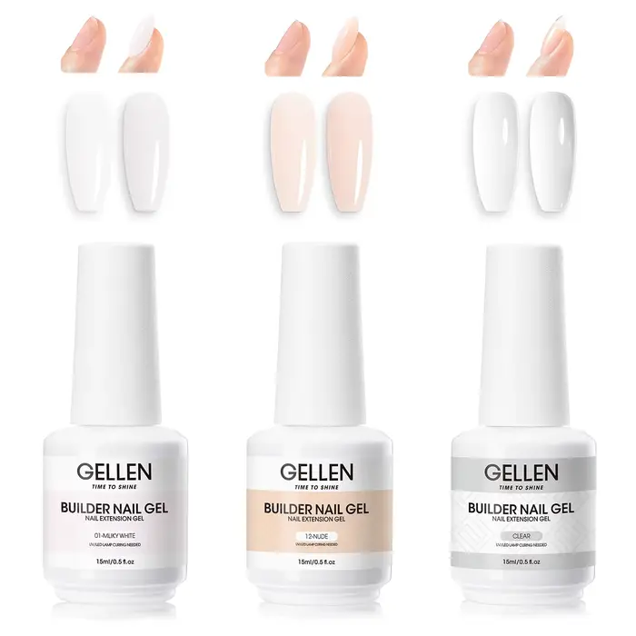 GELLEN 15ml Gel de construction pour extension d'ongles