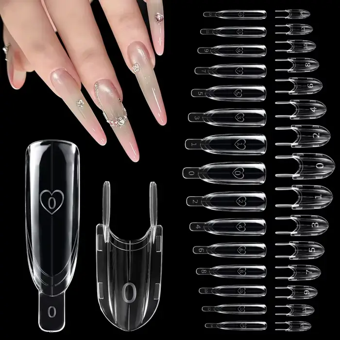 Formes à ongles en forme de fusée