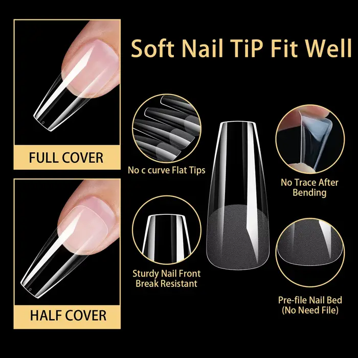 Faux-points en Gel souple