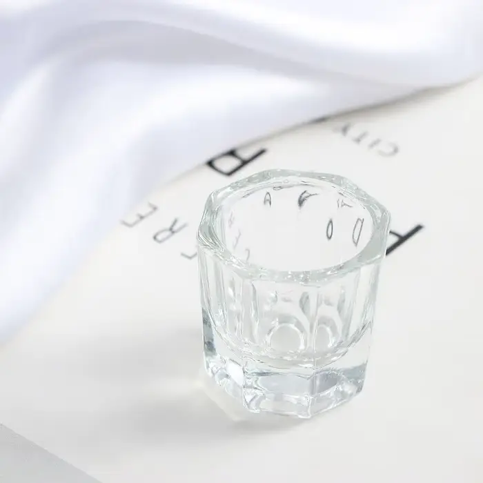 Récipient Octogonal en Verre pour Liquide