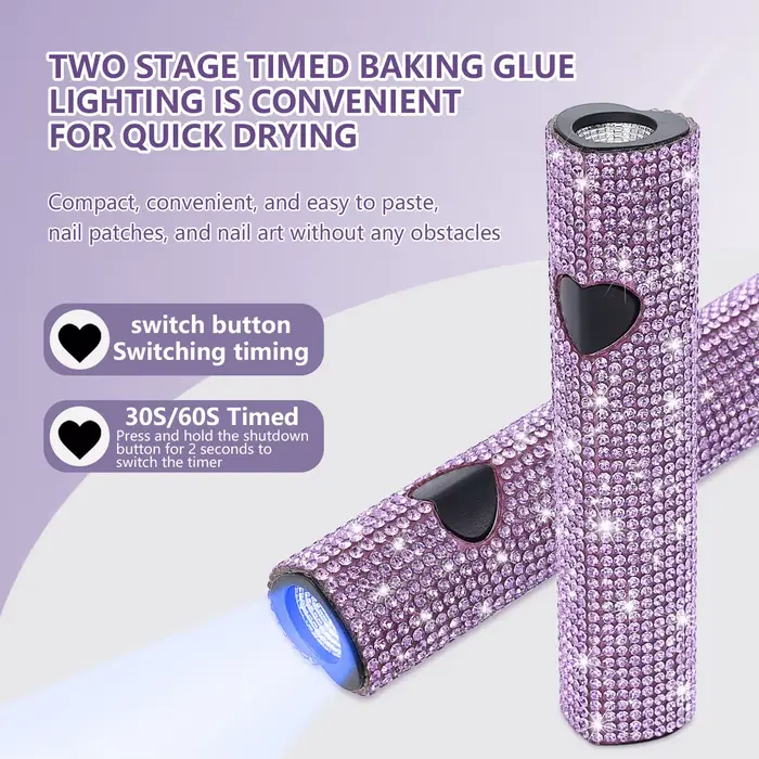 Un sèche-ongles à main avec perceuse