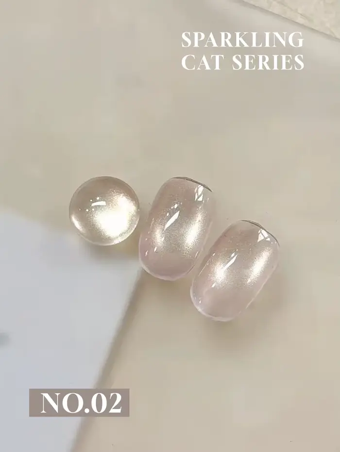 MeC 1/6PCS 12ml Gel magnétique chat aux couleurs transparentes, brillant, semi-permanent, vernis UV 
