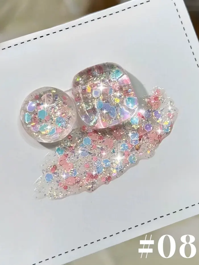 1-12 pièces Neptune étoile paillettes Gel vernis à ongles 2025 mode populaire Super Flash haute dens