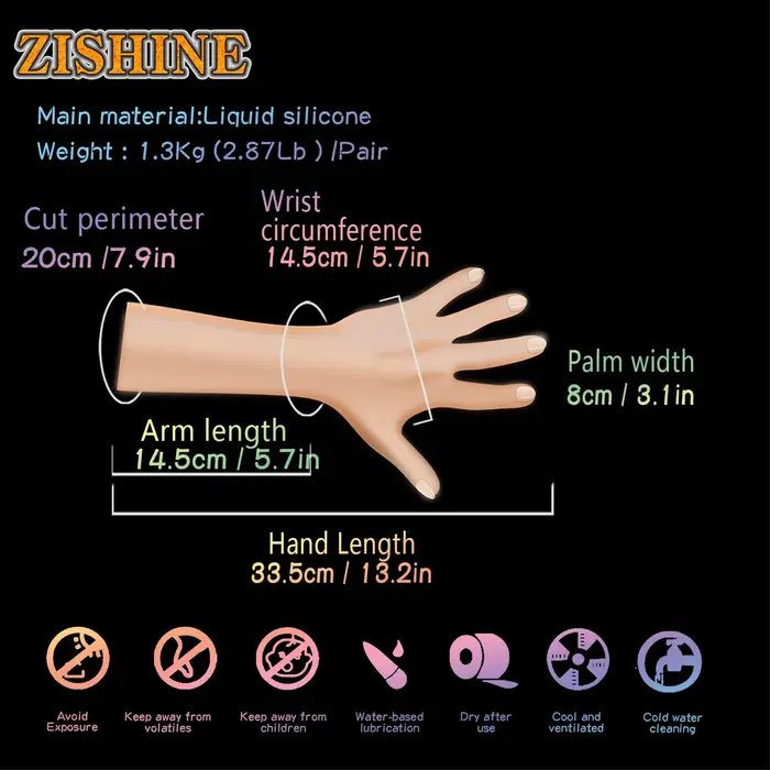 Faux Silicone pratique main acrylique Nail Art formation doux Flexible Mannequin