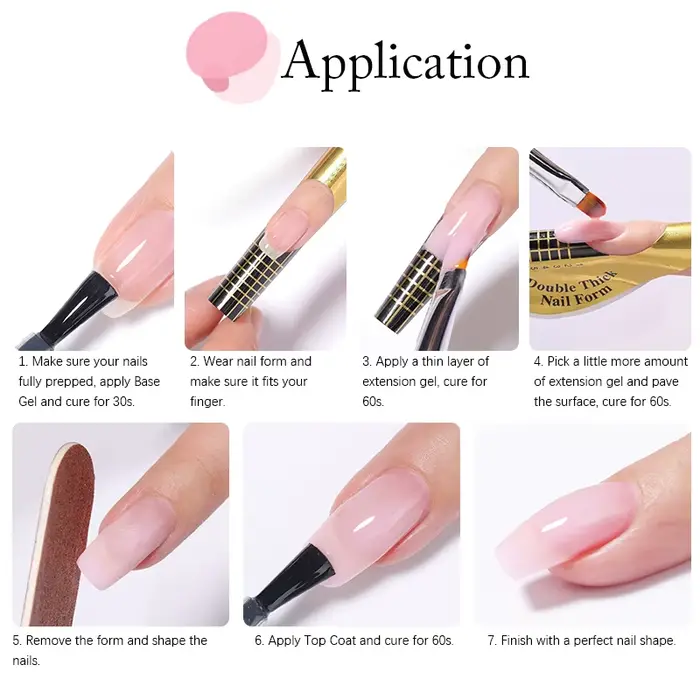 UR SUGAR 15ml boîte Extension Gel pour ongles gelée rose blanc clair Gel UV Gel dur