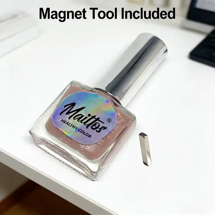 Vernis à ongles à base d'eau effet œil de chat WA524 Sheer 12ml