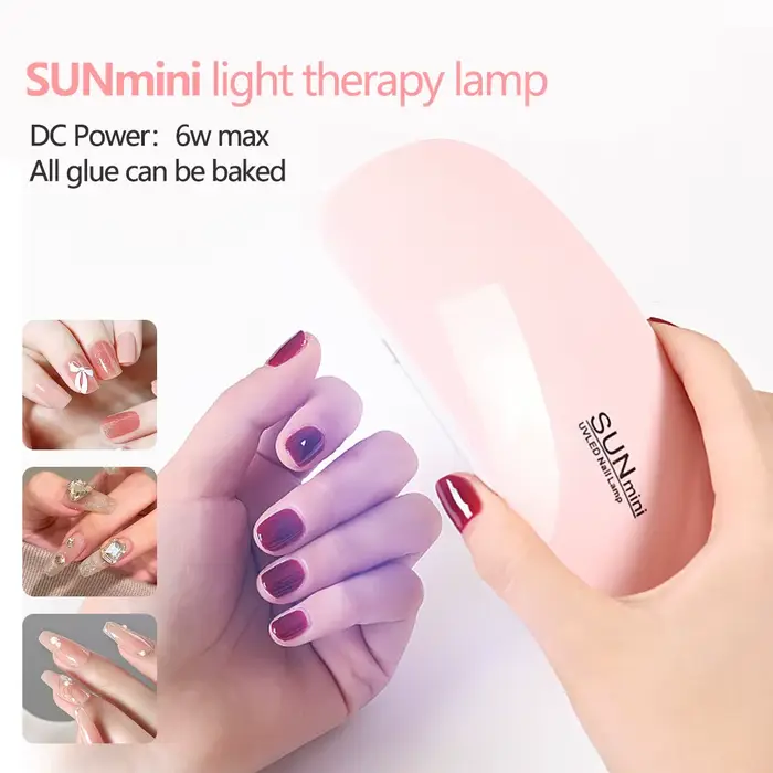 LINMANDA Mini lumière LED lampe de guérison Flash à durcissement rapide Interface USB conception pli
