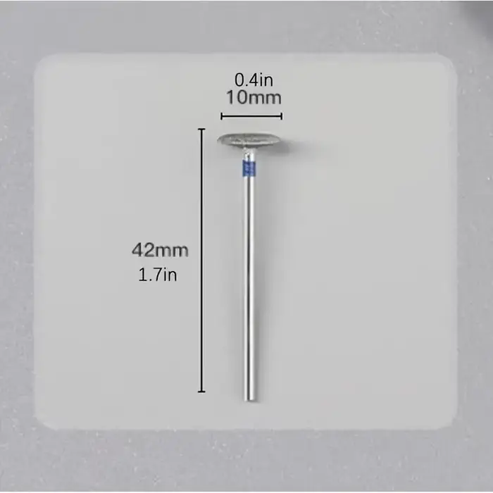 Tête de retrait diamant électrique foret à ongles disque meulage bavure T fraises broyeur coupe-cuti
