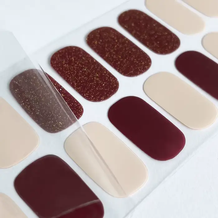 Autocollants pour ongles en Gel de manucure pour femmes