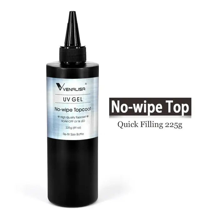 Venalisa 30 ml/225g Nowipe couche de finition tremper LED UV vernis à ongles diamant trempé