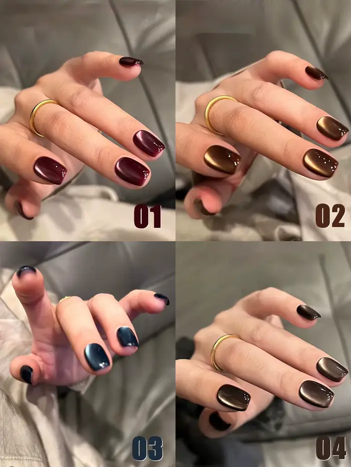MIANEL – vernis à ongles en Gel vert Emperor Green Cat Eye